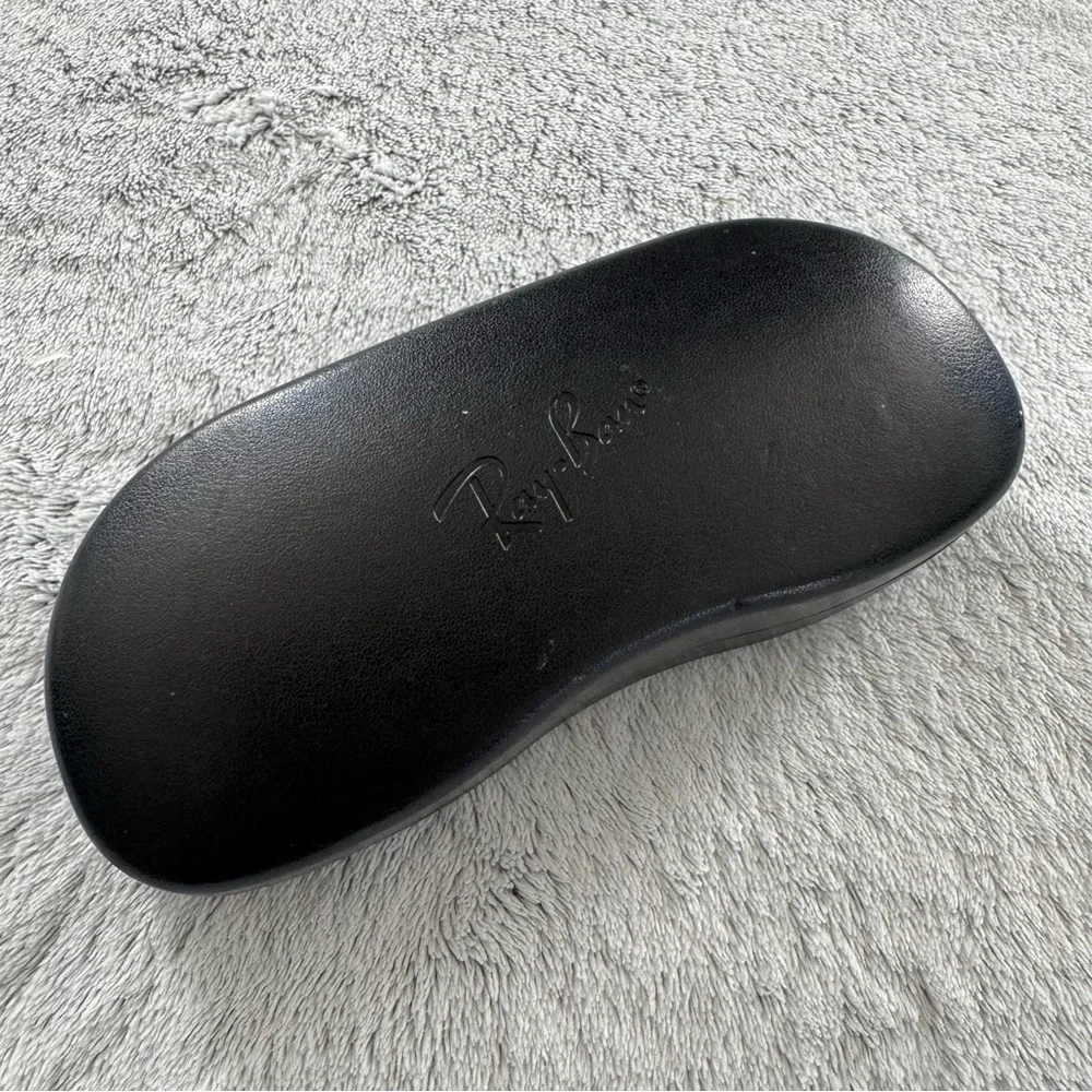 Ray-ban Designer Glasses‎ / Sunglasses Hard Case Clamshell Black Pre-owned